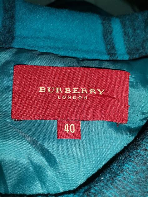 burberry london red label|authentic Burberry coats.